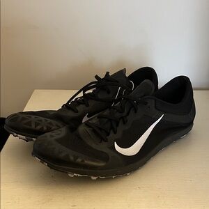 Nike XC Waffle Black and White Racing Shoes NWOT Men’s 14